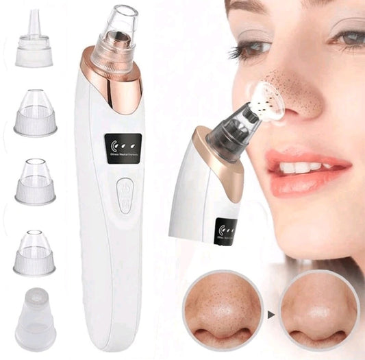 5-Head Facial Pore Vacuum Cleaner — Blackhead Suction Device
