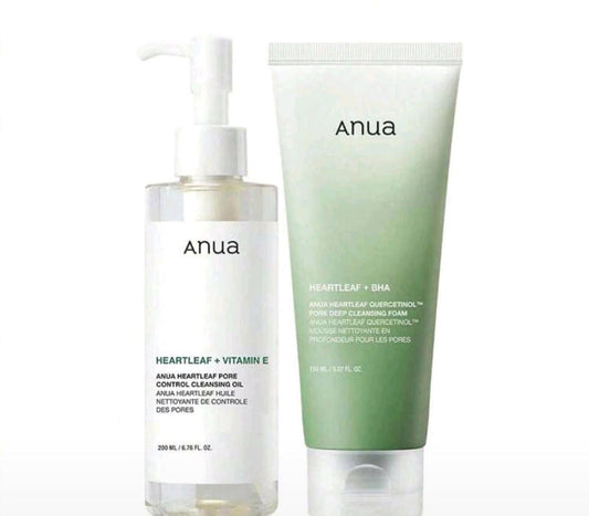 Anua Heartleaf Double Cleansing Set