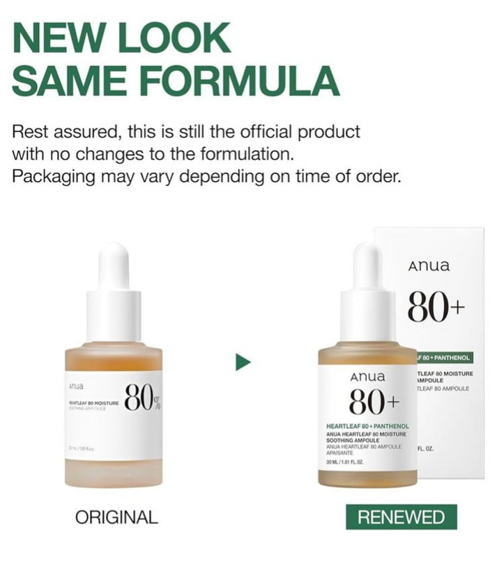 Anua Heartleaf 80 Moisture Soothing Ampoul