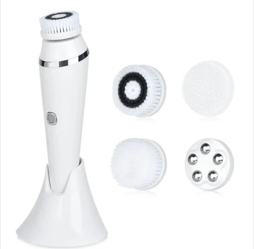 4 In 1 Rechargeable Handheld Facial Cleansing Brush