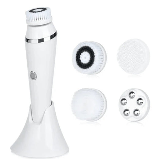 4 In 1 Rechargeable Handheld Facial Cleansing Brush
