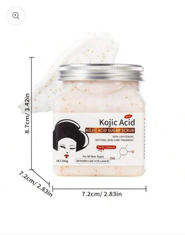 Kojic Acid Sugar Scrub — Face & Body