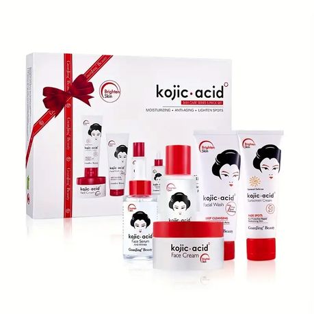 GuanJing Kojic Acid Skin Care Series — Complete 5 Piece Gift Set