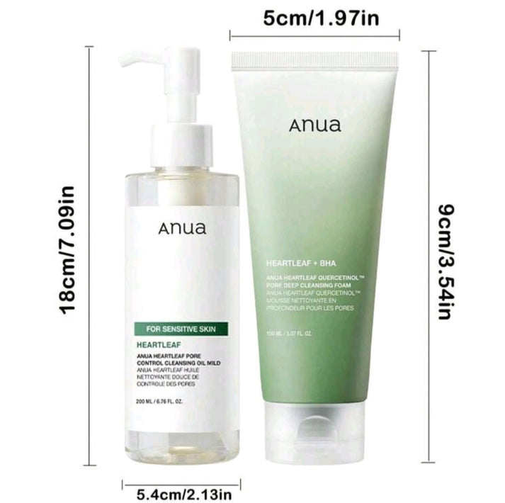 Anua Heartleaf Double Cleansing Set