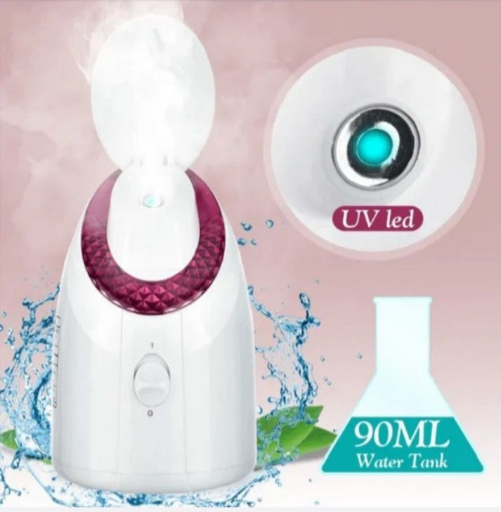 K-Beauty Home Facial Steamer — Deep Cleanse & Glow Device